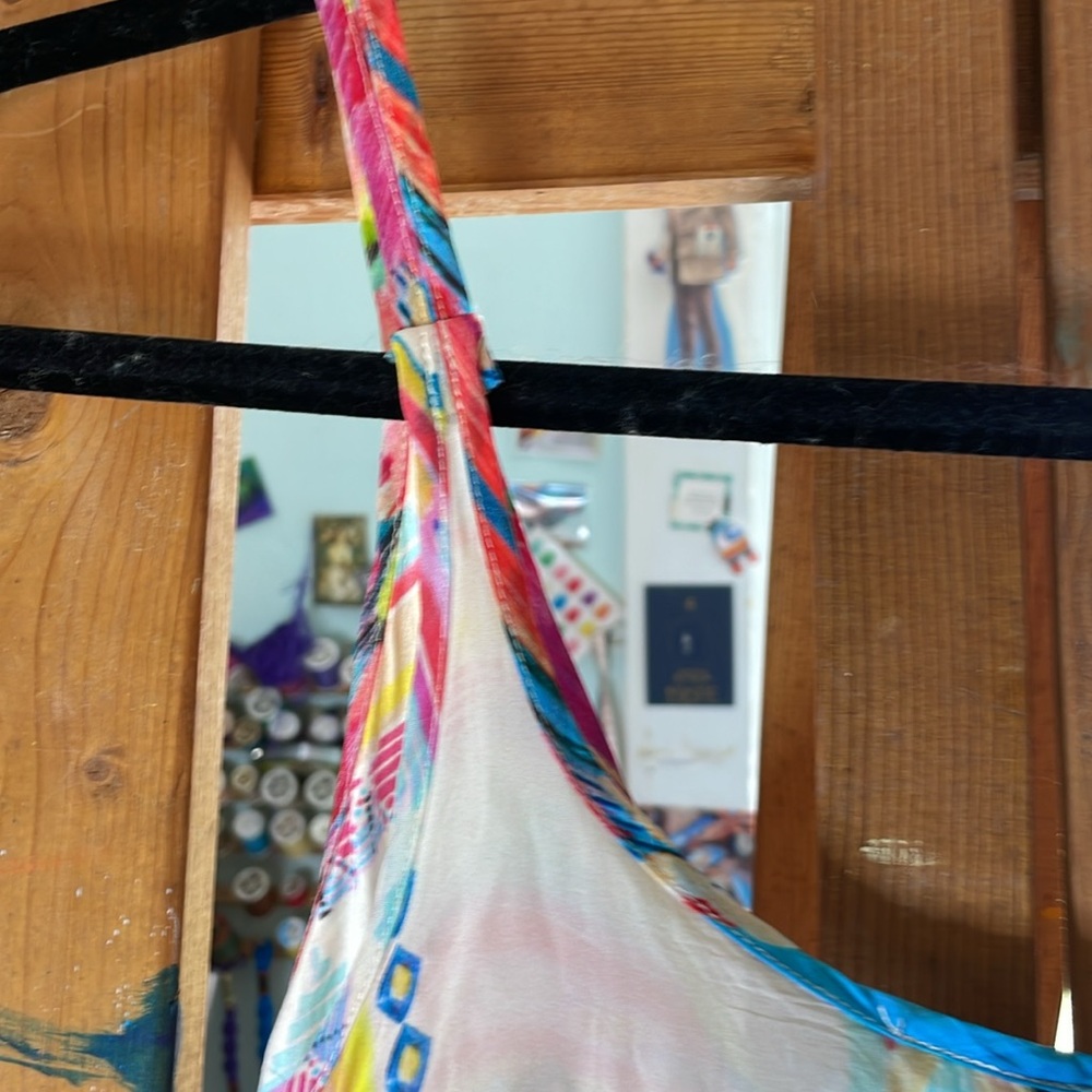 JOHNNY WAS TAHLEAH DRESS SMALL colorful floral floaty flowy comfy - Picture 11 of 14